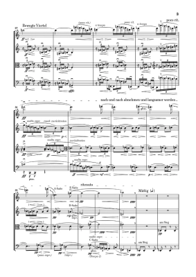 String Quartet op. 3 - Berg/Scheideler - Study Score - Book