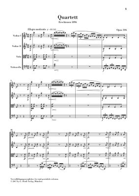 String Quartet in G major op. 106 - Dvorak/Jost - Study Score - Book