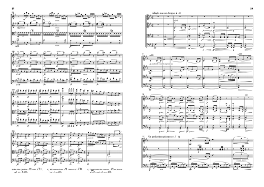 String Quartet in G major op. 106 - Dvorak/Jost - Study Score - Book