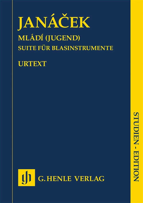 Mladi (Youth): Suite for Wind Instruments - Janacek/Zahradka - Study Score - Book