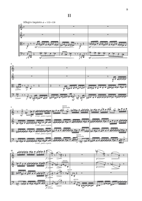 String Quartet op. 3 - Kissin - Study Score - Book