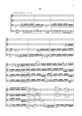 String Quartet op. 3 - Kissin - Study Score - Book