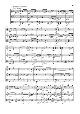 Terzetto in C major op. 74 for two Violins and Viola - Dvorak/Oppermann - Study Score - Book