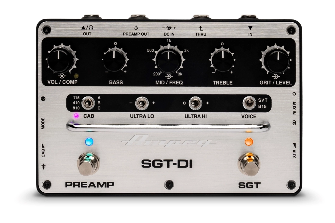 SGT-DI All-in-one Bass Preamp / DI / Cab Simulator