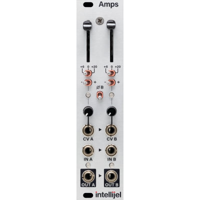 Intellijel - Amps - Precision Linear VCAs with Boost Switch