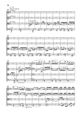 String Quartet no. 2 op. 15 - Zemlinsky/Rahmer - Study Score - Book