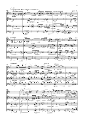 String Quartet no. 2 op. 15 - Zemlinsky/Rahmer - Study Score - Book
