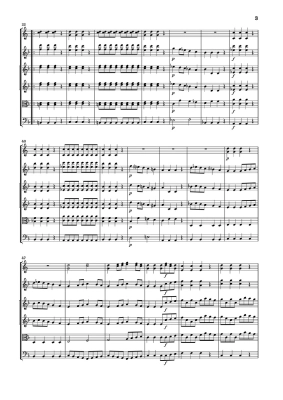 Ein Musikalischer Spass [A Musical Joke] K. 522 for 2 Violins, Viola, Basso and 2 Horns in F - Mozart/Loy - Study Score - Book