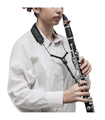 Zen Clarinet Neck Strap with Elastic Sling
