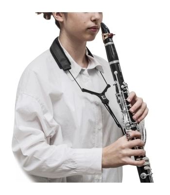 Zen Clarinet Neck Strap with Elastic Sling