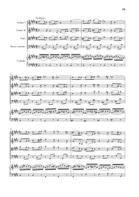 Harpsichord Concerto no. 2 in E major BWV 1053 - Bach/Mullemann/Entin - Study Score - Book