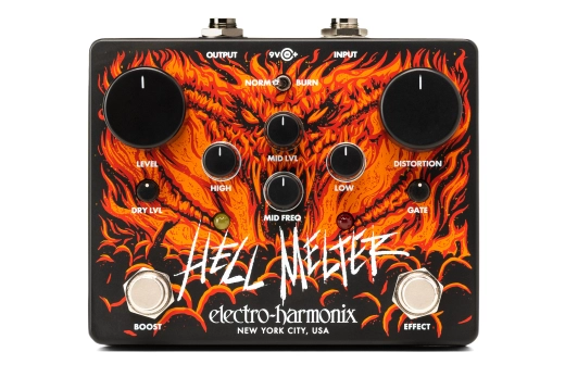 Electro-Harmonix - Hell Melter Distortion Pedal