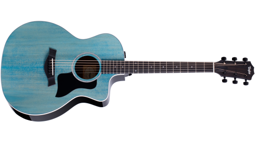 Taylor Guitars - 214ce Deluxe Limited Grand Auditorium Acoustic-Electric Guitar - Trans Blue