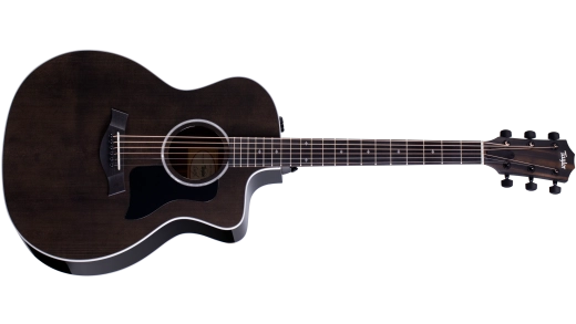 214ce Deluxe Limited Grand Auditorium Acoustic-Electric Guitar - Trans Grey