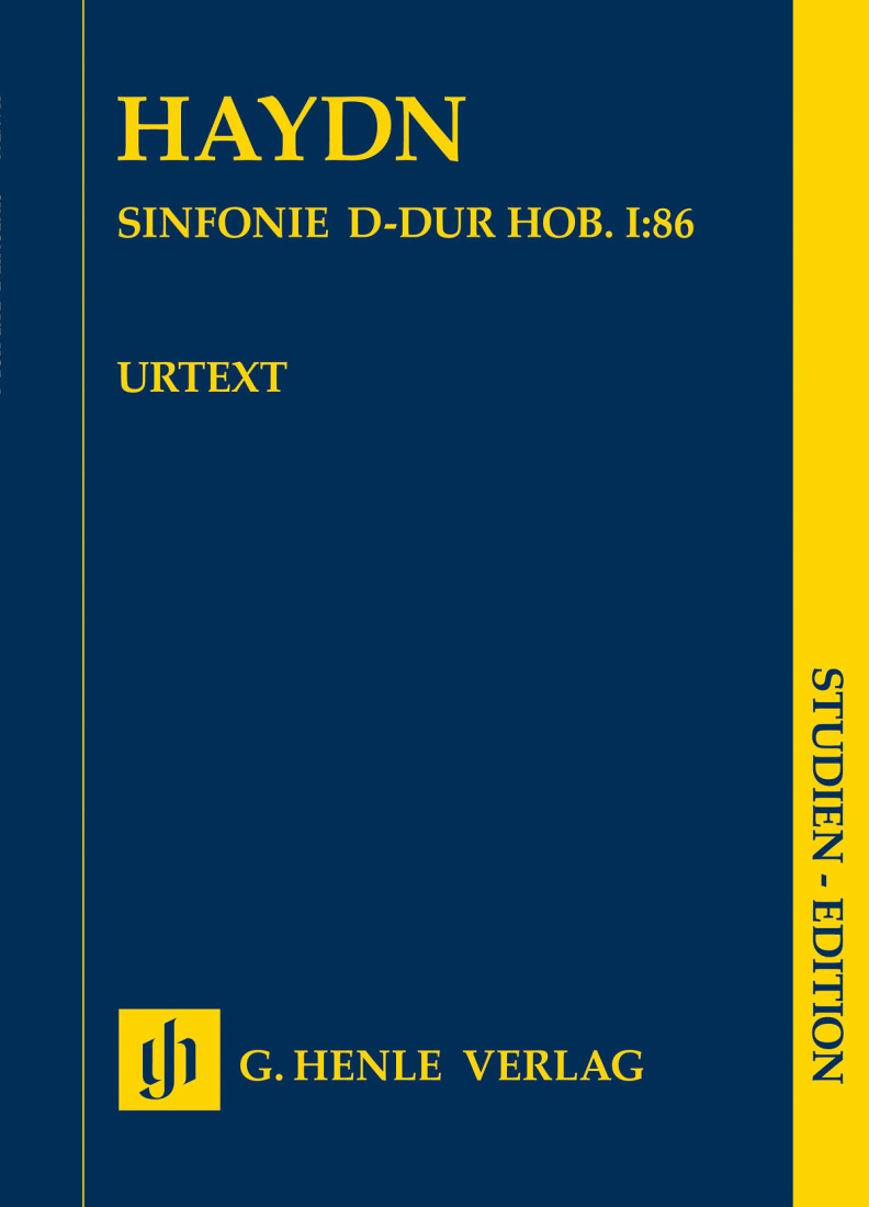 Symphony in D major Hob. I:86 (Paris Symphony) - Haydn /Gerlach /Lippe - Study Score - Book