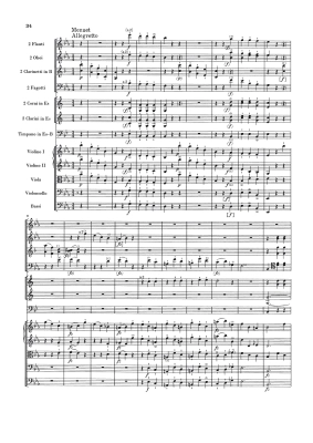 Symphony in E flat major Hob. I:99 (London Symphony) - Haydn/Walter - Study Score - Book