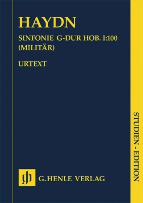 G. Henle Verlag - Symphonie en sol majeur hob. I:100 (militaire) (Symphonies de Londres) Haydn, Walter Partition dtude Livre