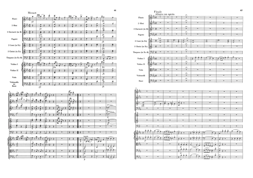 Symphony E flat major Hob. I:103 (Drumroll) (London Symphony) - Haydn/Unverricht - Study Score - Book