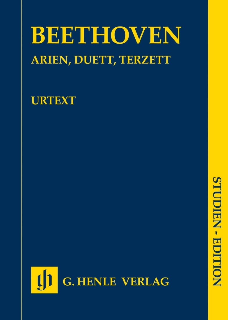 Arias, Duet, Trio - Beethoven/Herttrich - Study Score - Book