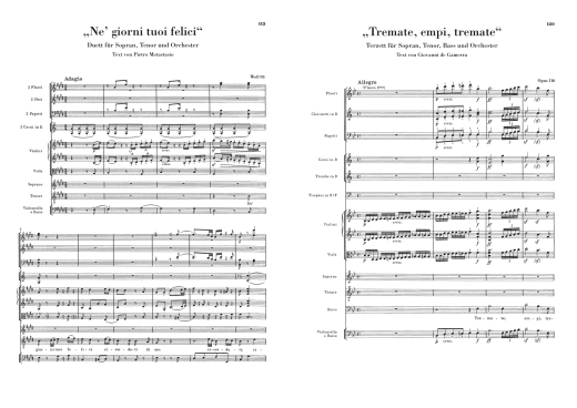 Arias, Duet, Trio - Beethoven/Herttrich - Study Score - Book