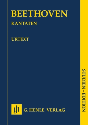 G. Henle Verlag - Cantatas - Beethoven/Herttrich - Study Score - Book