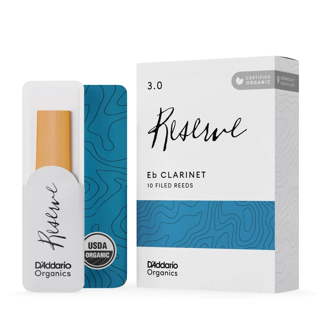 Organic Reserve Eb Clarinet Reeds - 3.0 (10-Pack)