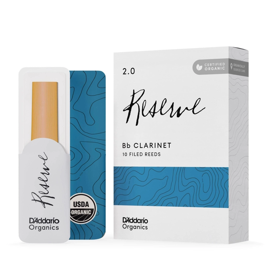 Organic Reserve Bb Clarinet Reeds 2.0 (10 Pack)