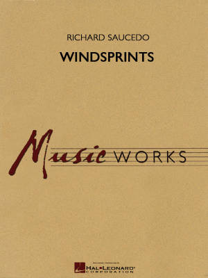 Hal Leonard - Windsprints - Saucedo - Concert Band - Gr. 5