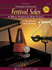Standard of Excellence: Festival Solos, Book 1 - Pearson/Elledge - Trumpet - Book/CD