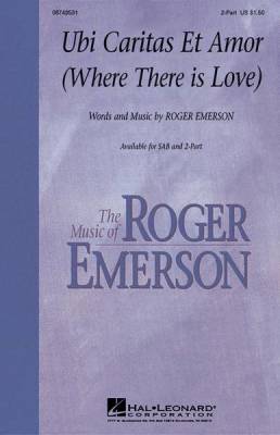 Hal Leonard - Ubi Caritas Et Amor (Where There Is Love)