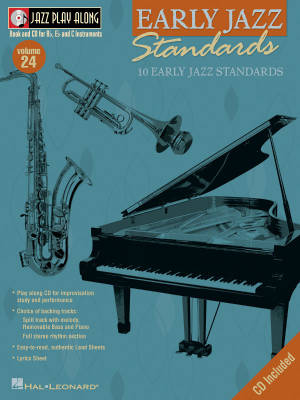 Early Jazz Standards: Jazz Play-Along Volume 24 - Book/CD