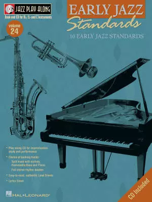 Hal Leonard - Early Jazz Standards: Jazz Play-Along Volume 24 - Book/CD