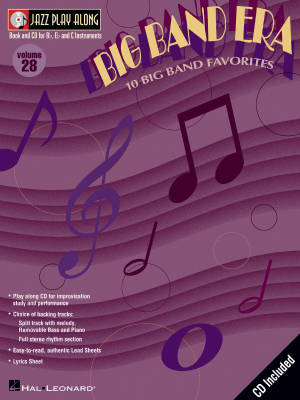 Big Band Era: Jazz Play-Along Volume 28 - Book/CD