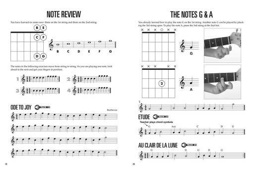 Hal Leonard - Guitar Method Book 1 - Notes On The Second String 