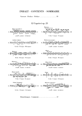 12 Capricci op. 25 for Violoncello solo - Piatti/Bellisario - Study Score - Book