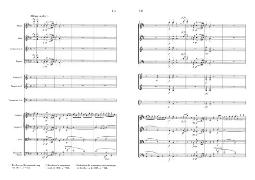 Symphony no. 2 in D major op. 36 - Beethoven/Raab - Study Score - Book