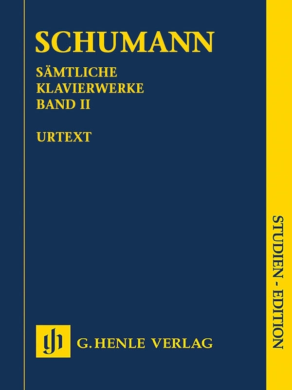 Complete Piano Works, Volume II - Schumann/Herttrich - Study Score - Book