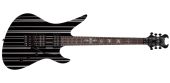 Schecter - Synyster Standard - Gloss Black with Silver Pinstripes