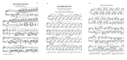 Complete Piano Works, Volume III - Schumann/Herttrich - Study Score - Book