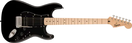 Sonic Stratocaster HSS, Maple Fingerboard - Black