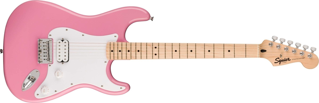 Sonic Stratocaster HT H, Maple Fingerboard - Flash Pink