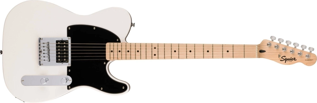 Sonic Esquire H, Maple Fingerboard - Arctic White