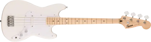 Squier - Sonic Bronco Bass, Maple Fingerboard - Arctic White