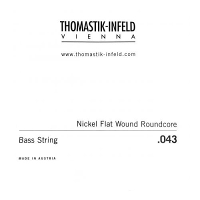 Thomastik-Infeld - Jazz Bass Nickel Flat Wound Short Scale G String for Electric Bass