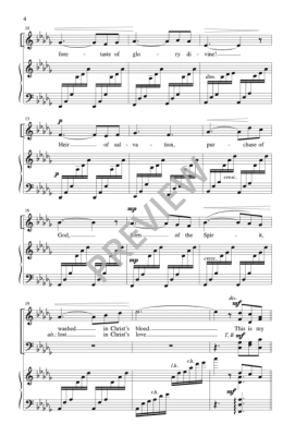 This Is My Story - Crosby/Locke - SATB