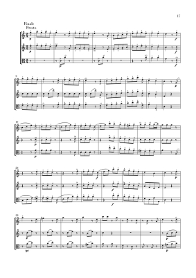 Trio in C major op. 87 for Two Violins and Viola - Beethoven/Voss - Study Score - Book
