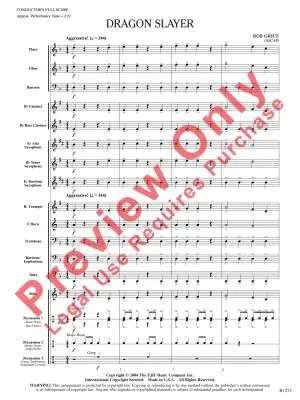Dragon Slayer - Grice - Concert Band - Gr. 1