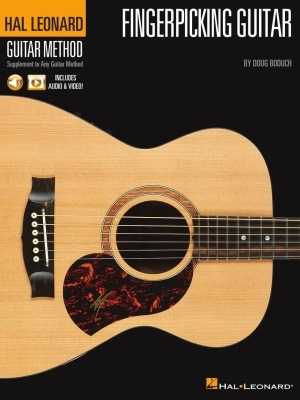 Hal Leonard - HalLeonard Fingerpicking Guitar Method Boduch Guitare (tablatures) Livre avec contenu en ligne