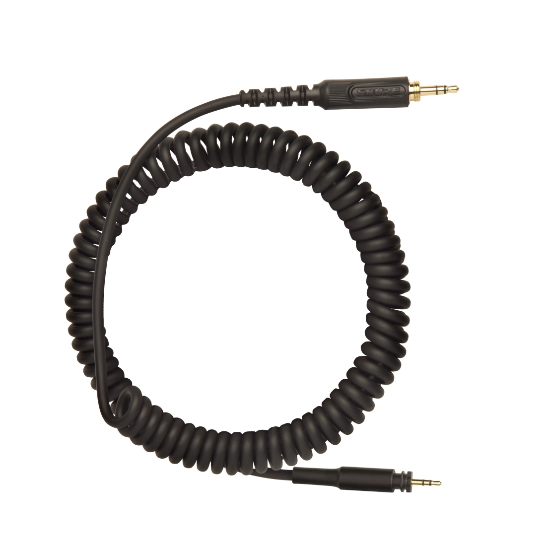 Coiled Cable for Shure SRH440A and SRH840A Headphones