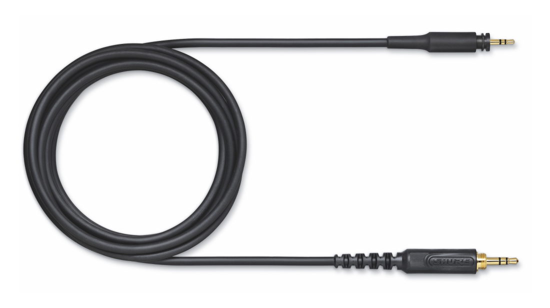 Straight Cable for Shure SRH440A and SRH840A Headphones